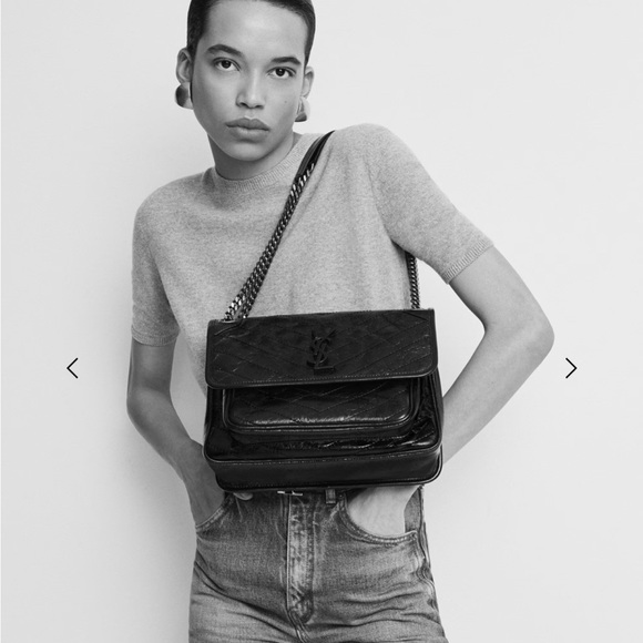 Ysl Niki medium in vintage leather - Picture 2 of 15